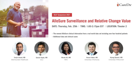 CEoT Symposium 2021: AlloSure Surveillance and Relative Change Value