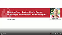 ASHI 2020 Meet-the-Expert session – Hybrid Capture Technology – Improvements with AlloSeq Tx 17