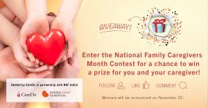 National Family Caregivers Month Contest